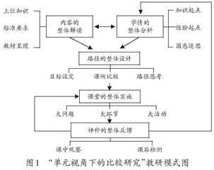 深度教研：单元视角下的比较研究