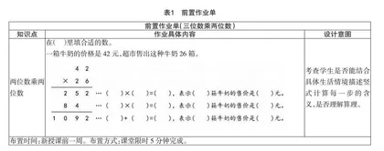 三环·五单：“学教评一体化”理念下小学数学运算教学的设计实践 