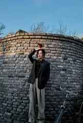 杨幂 落在童年地上的槐花8