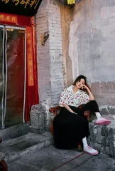 杨幂 落在童年地上的槐花9