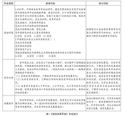 “双减”背景下初中道德与法治作业改革的探索与实践