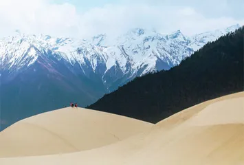 在林芝我们穿越桃花而过9