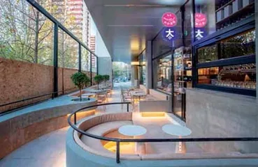 亮马河畔,全景夏天2