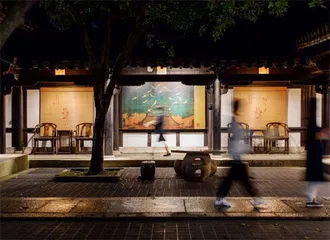 茴香豆下酒,水乡桥头即景5