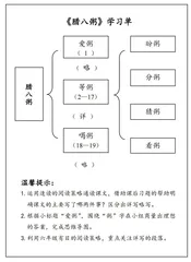 紧扣语文要素，为课堂教学搭台