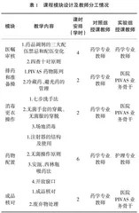 “无界化”理念在高职静脉用药调配技术课程教学中的研究
