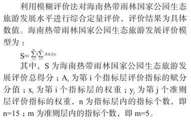 海南热带雨林国家公园生态旅游研究3