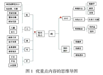 基于思维导图结合“互联网+教育”混合教学模式在中医外科学的教学研究