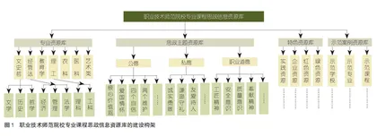 职业技术师范院校专业课程思政信息资源库建设：缘由、构架与路径