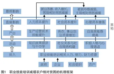 职业技能培训如何影响农户相对贫困