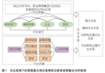 共生视角下粤港澳大湾区高等职业教育资源整合的现实困境与路径选择