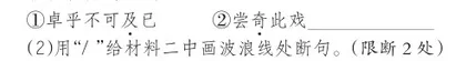 2023年中考语文文本阅读试题命制特征简析