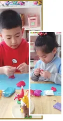 泥塑演绎成语 巧手传承“非遗”1