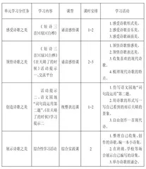轻叩诗歌大门，感受诗歌魅力
