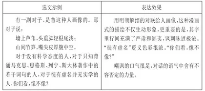 大单元视域下的高中语文主任务探究学习3