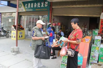 候鸟迁徙季 湖南炎陵志愿者开展巡护宣传活动