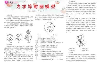 力学等时圆模型