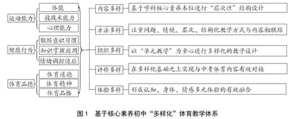 基于核心素养的“初中体育多样化”教学体系构建