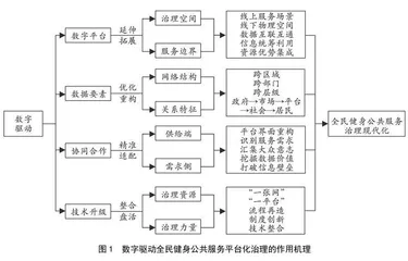 数字驱动全民健身公共服务平台化治理的理论逻辑与实践走向