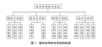 我国城市休闲体育系统的理论构建与运行实践