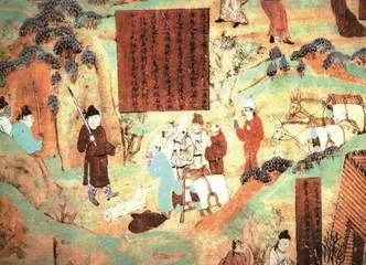 敦煌壁画里的“一带一路”形象7