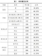 民办高校教师的职业心理状态、类型特征及优化策略