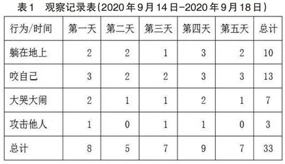 对自闭症儿童情绪行为问题个案的探究