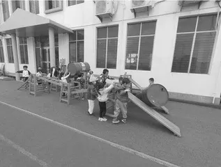 由本土化体育区域幼小衔接活动“坡有趣味”引发关于“四大准备”的思考