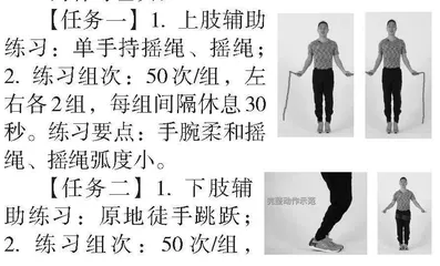 二年级体育作业跳绳项目案例设计与实施