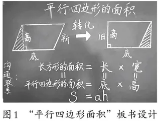 设计适合学生的数学课堂板书