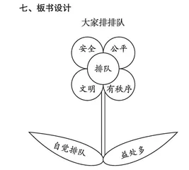 “大家排排队”教学设计 