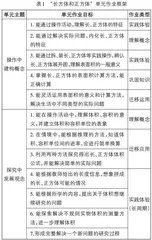 单元整体抓核心本质　实践作业促素养提升