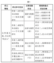 情境中“行走” 实践中“运用”