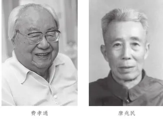 费孝通与我父亲唐兆民二三事