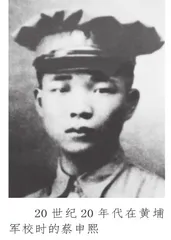 红军骁将蔡申熙激战鄂豫皖1