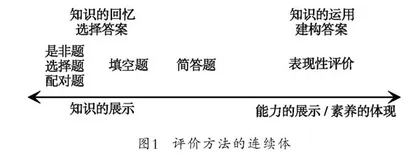 表现性评价：核心素养落地的助推器
