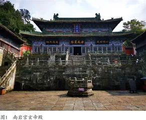 武当古建筑群的色彩体现方式 