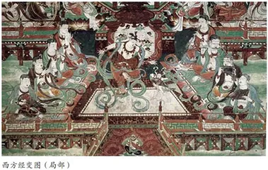 敦煌壁画色彩对张大千的影响