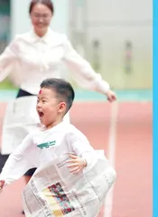 和孩子一起科学运动