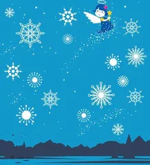 缤纷雪花