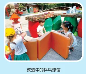 课程故事：幼儿园里的“亚运场馆”