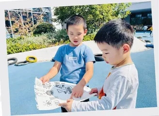 探秘幼儿园 绘制导航图