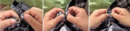 支持小班孩子学习自主穿脱衣服