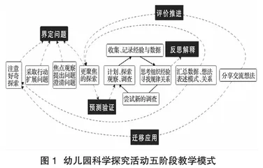 幼儿园科学探究活动五阶段教学模式探索