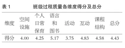质量评估精准化:基于班级过程质量与个体微观质量的个案比较
