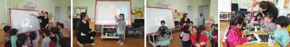 小班绘画活动:一起玩圈圈1