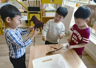 中班戏剧谈话活动:走近皮影戏1