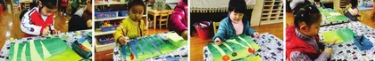 小班手工活动：美丽的花园