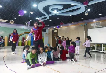 大班戏剧活动:野兽国之智斗野兽1