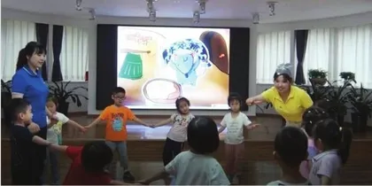小班奥尔夫音乐游戏:圆圆的大饼1